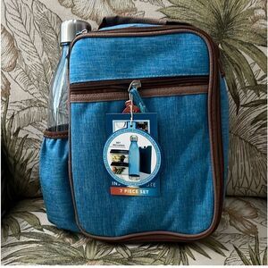 INSULATED HOT & COLD 7 PIECE TOTE NWT